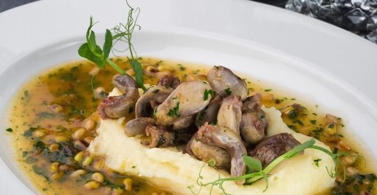 Фаршированная котлета из мидий