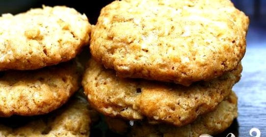 Овсяное печенье с белым шоколадом