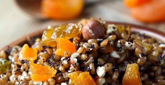 Кутья с изюмом