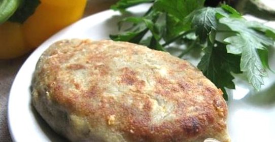 Зразы из баклажанов