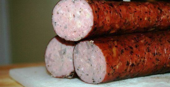 Куриные колбаски