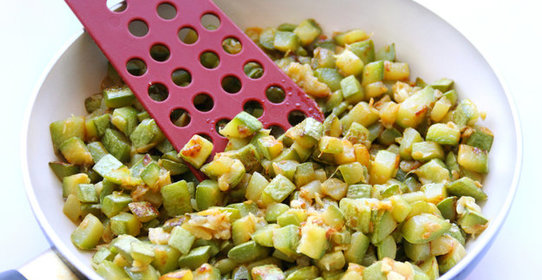 Цукини с чесноком