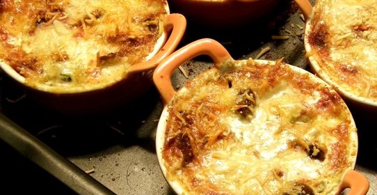 Вегетарианский жульен