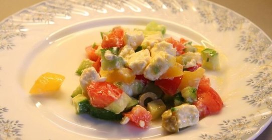 Салат Шопский сладкий перец