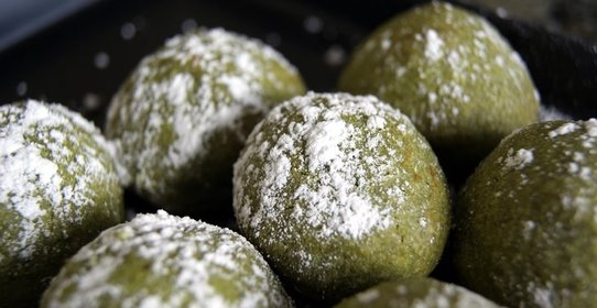 Печенье с зеленым чаем