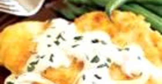 Курица в сливочном соусе Piccata