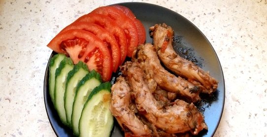 Куриные шейки в мультиварке