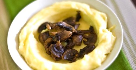 Картофельное пюре с грибами