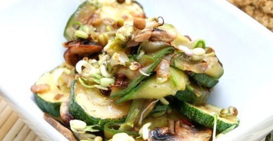 Горячий салат «Летний»