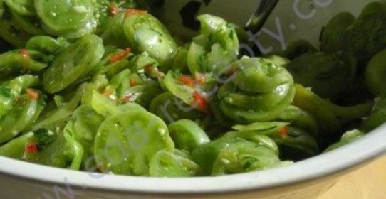 Салат из зеленых помидоров заготовки