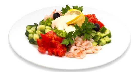 Креветочный салат