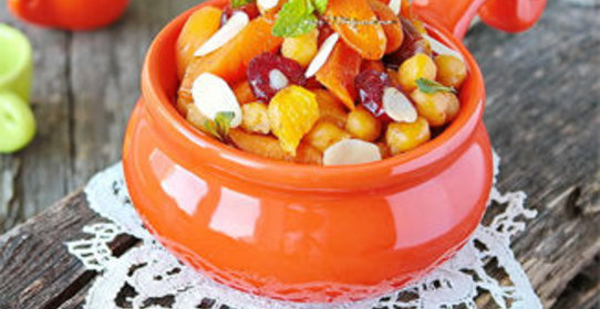 Цимес с нутом