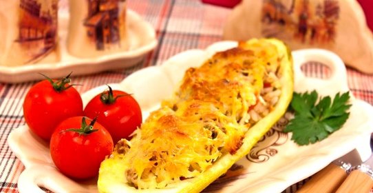 Фаршированные кабачки