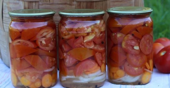 Салат из помидоров в зиму