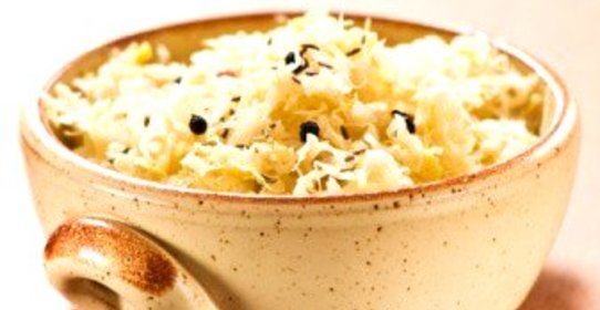 Салат из капусты с мятой