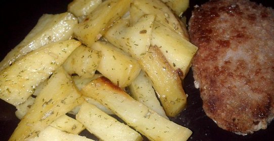 Картошечка по-деревенски в духовке