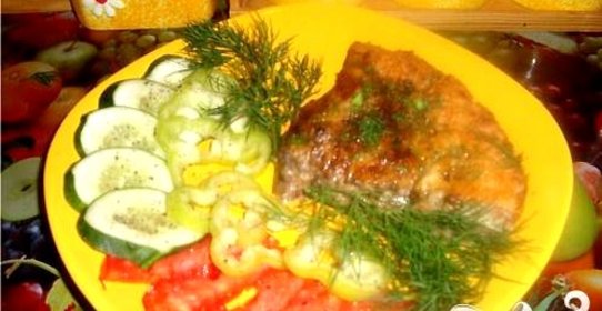 Куриная корзинка с грибами