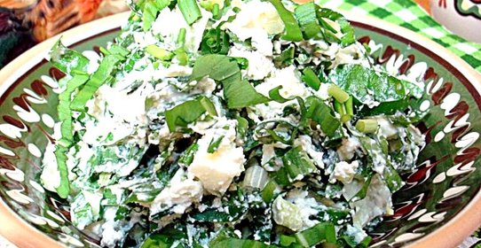 Салат из черемши