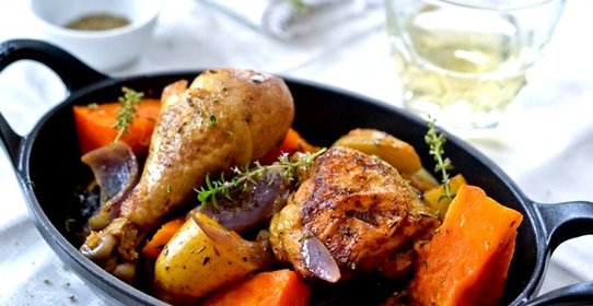 Жаркое с тыквой