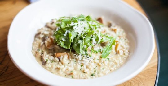 Ризотто с белыми грибами
