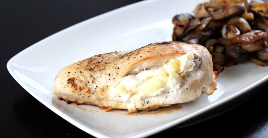 Фаршированные грудки курицы