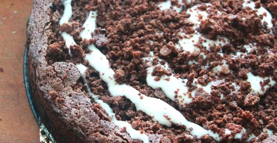 Шоколадный торт-пирог