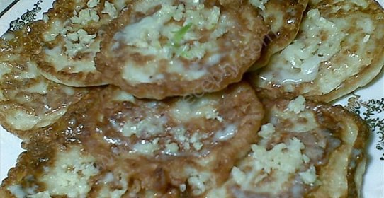 рисовые оладьи из каши