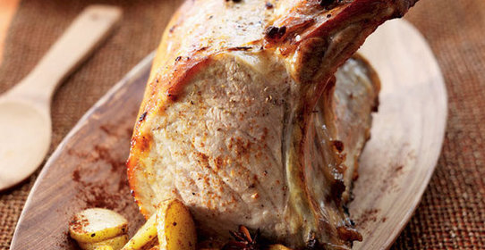 Свиные ребрышки в молоке