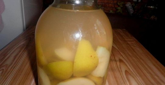 Компот из груш на зиму