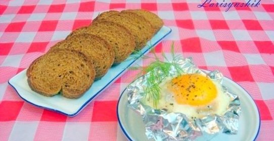 Яичница на завтрак