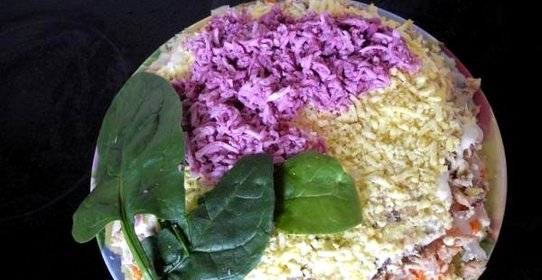 Салат Сирень