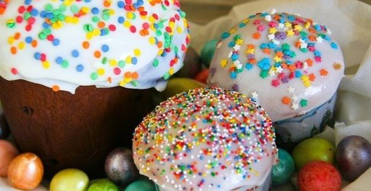 Кулич пасхальный. Быстрый рецепт