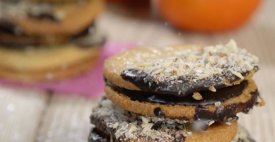 Печенье-сэндвичи