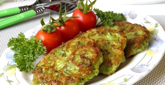 Лепешки из кабачков