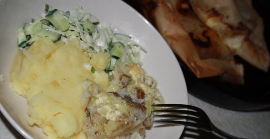 Треска в пергаменте