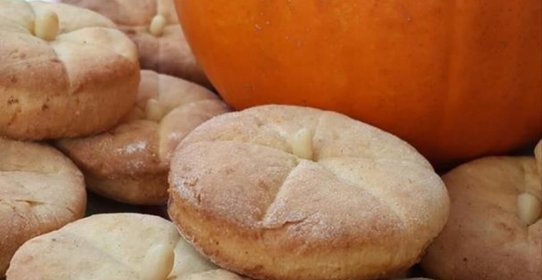 Тыквенно-творожные печенья