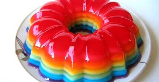 Желе многослойное