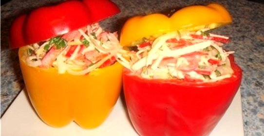 Капустный салат с помидорами