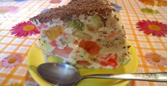Торт-десерт «Мозаика»