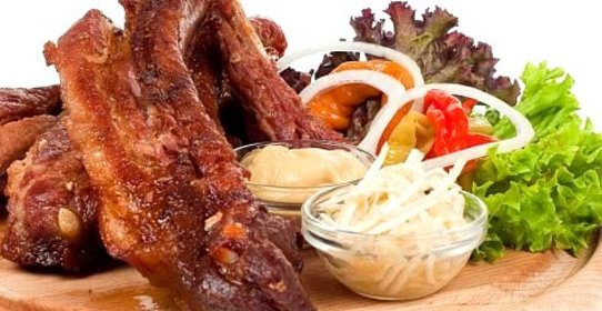 Ребрышки в медовом соусе