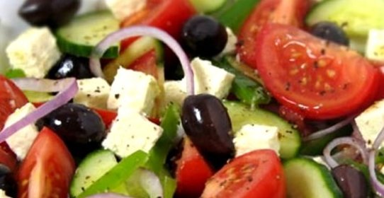 Греческий салат без перца