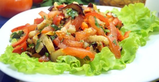 Салат с баклажанами «Летний восторг»