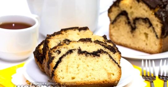 Кекс с шоколадом