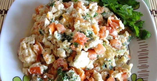 Омлет в микроволновой печи