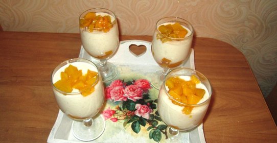 Рисовый пудинг «Конде»