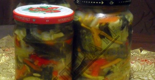 Салат из огурцов с болгарским перцем