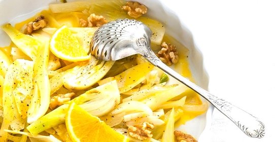 Салат с фенхелем и апельсином