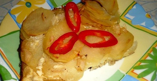 Гратан из картофеля