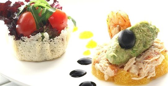 Крабовый салат с йогуртовой заправкой