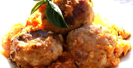 Ежики из куриного фарша